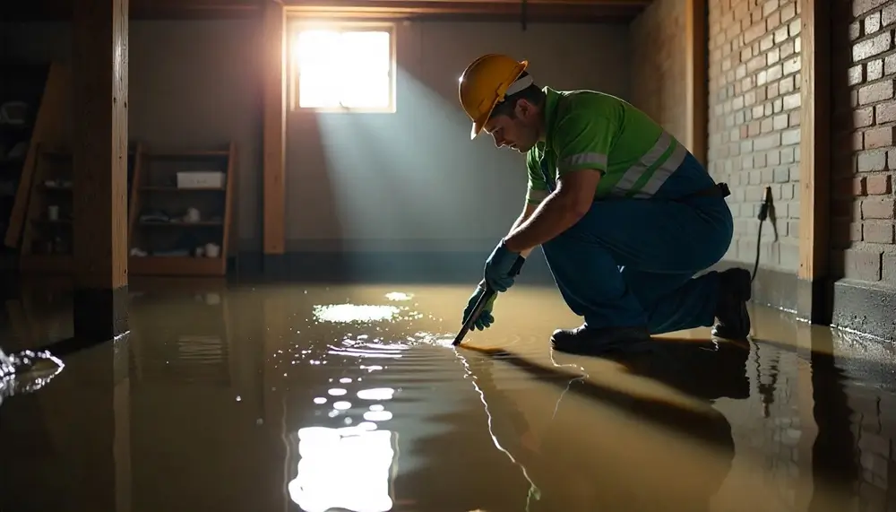 Professional water damage restoration services in Steger, IL